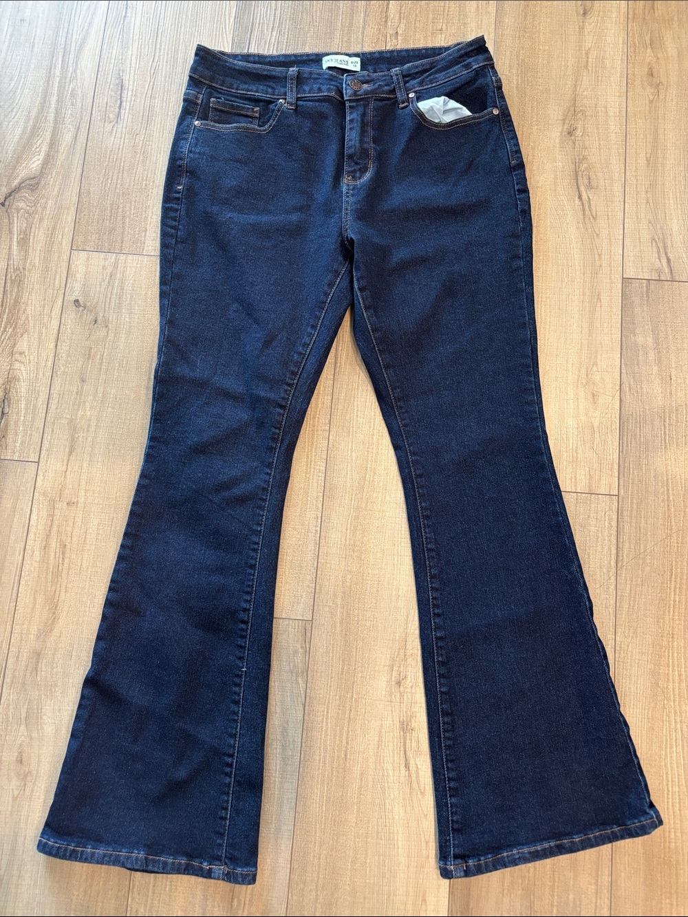 Sky jeans women denim Dark Blue Flare Jeans - Women Size 13